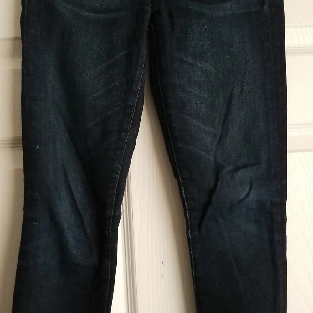 J.Crew Women's Toothpick Dark Wash Jeans